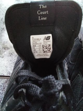 New balance negras