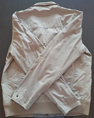 Chaqueta camel bomber Massimo Dutti