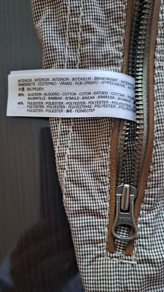 Chaqueta camel bomber Massimo Dutti