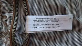 Chaqueta camel bomber Massimo Dutti