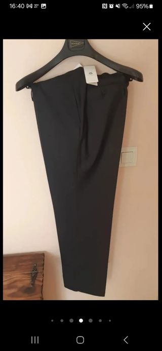 Traje de chaqueta con etiqueta