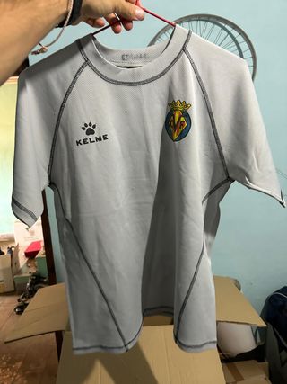 Camiseta entrenamiento gris Villarreal CF 2004/05