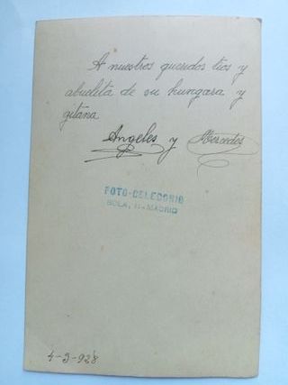 Lote de 5 fotografías antiguas