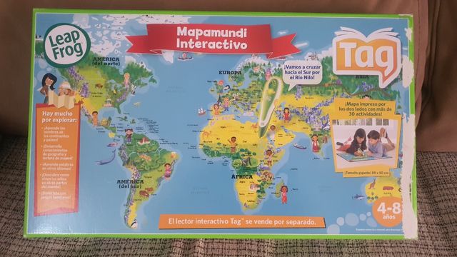 Mapamundi interactivo