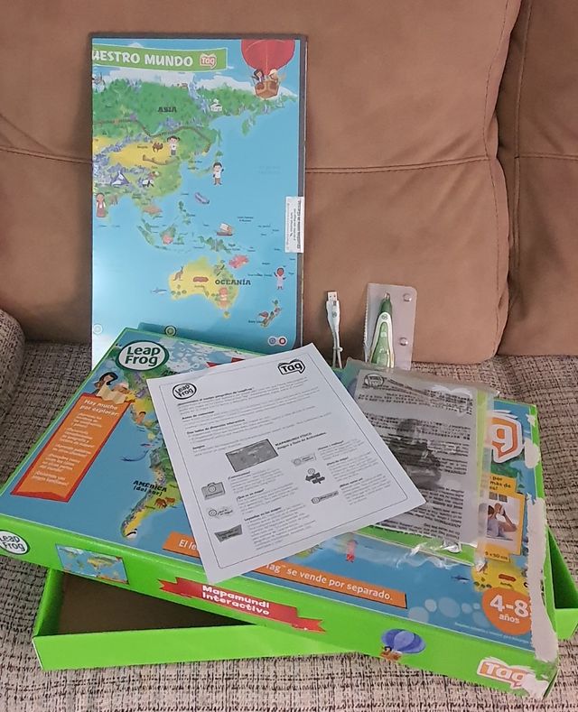 Mapamundi interactivo