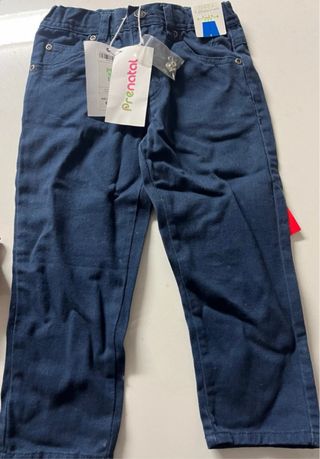 Pantalone tipo jeans bimbo