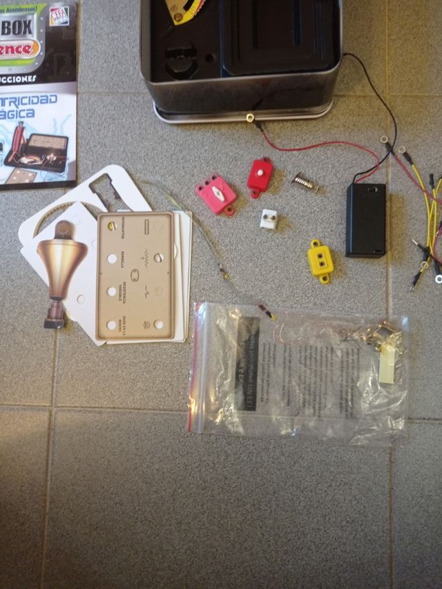 Juego Tinbox science Electricidad magica