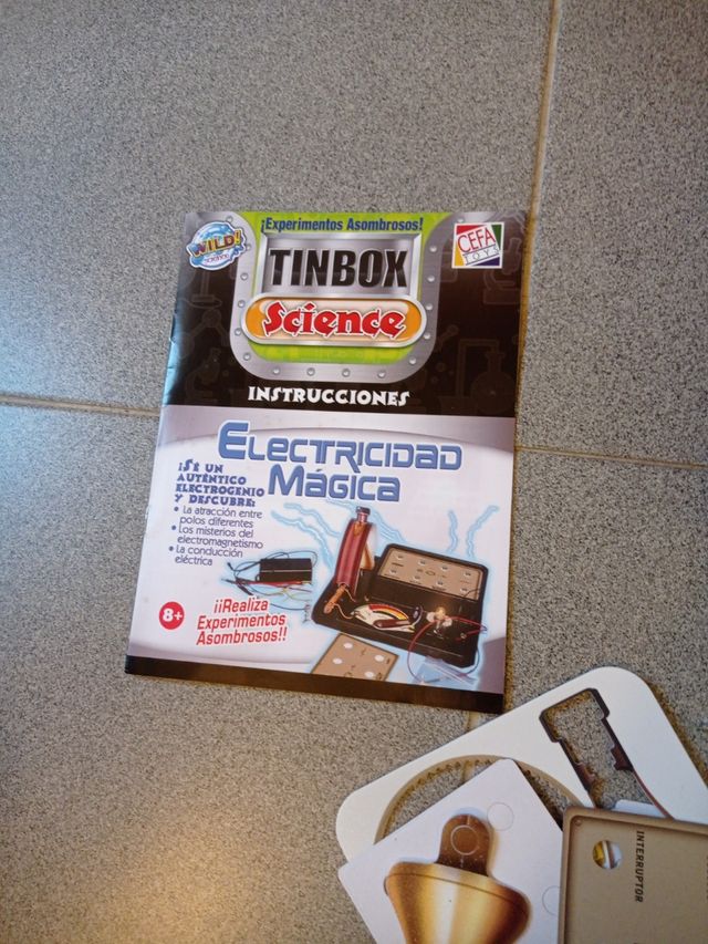 Juego Tinbox science Electricidad magica