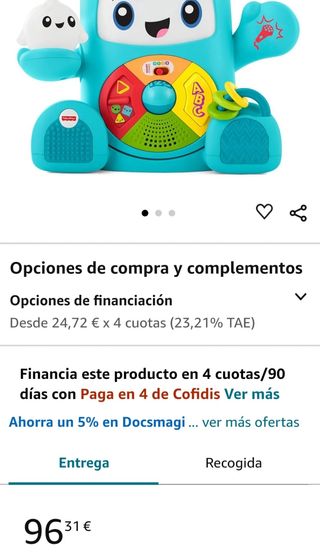 Juguete niño niña  Educativo FISHER-PRICE Fxd01