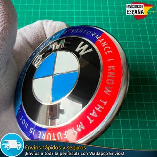 Emblema BMW 82mm Logo Capó M Power Motorsport 50