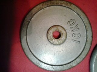 30MM 2 DISCOS DE 10KG DE 30MM