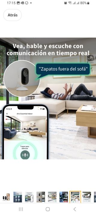 Cámara de video vigilancia Arlo Essential