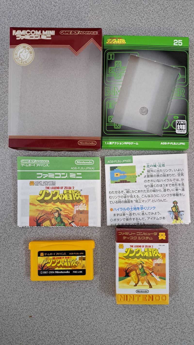 Imagen de Famicom Mini 25 - The Legend of Zelda 2, Link no B