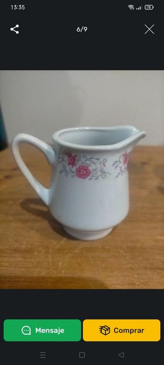 Juego Té loza china.