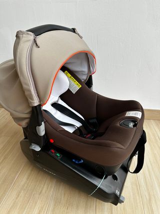 Conjunto carro y silla isofix