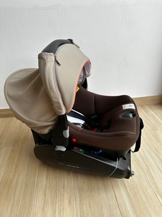 Conjunto carro y silla isofix