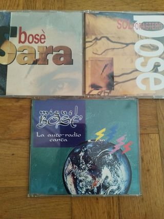 LOTE CDS SINGLES MIGUEL BOSÉ.