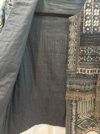 Chaqueta abalorios Zara