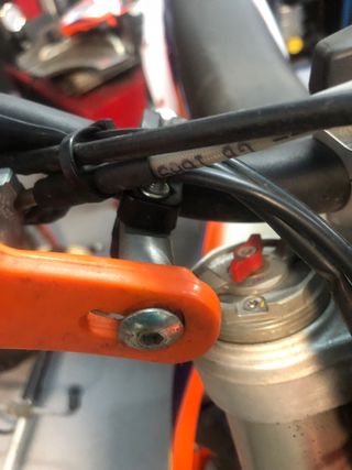 Paramanos cerrados mec naranjas ktm