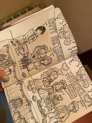 lote tres libros "el diario de nikki"