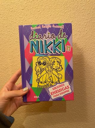 lote tres libros "el diario de nikki"