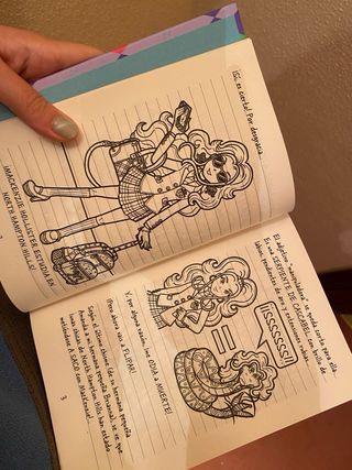 lote tres libros "el diario de nikki"