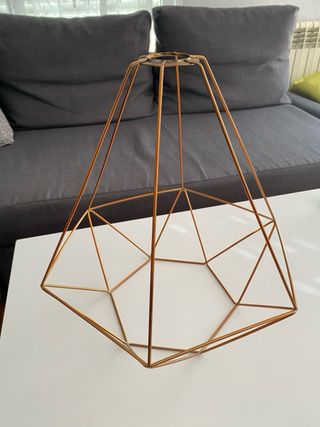 Lampara geometrica colgante