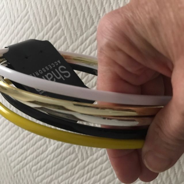 Lote de 5 diademas pelo