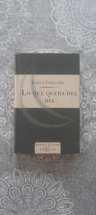 Libro lo que queda del día