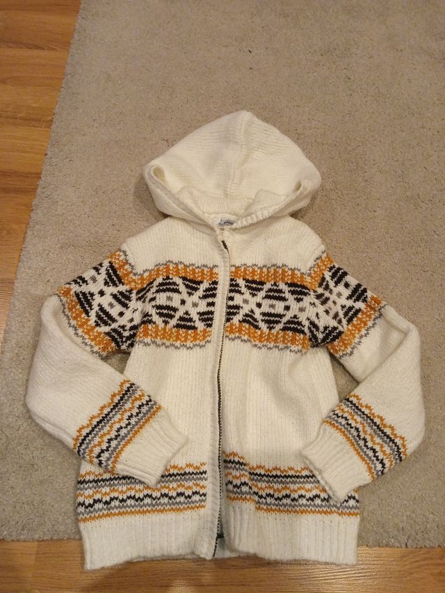 Chaqueta 7 mayoral lana blanca cm nueva