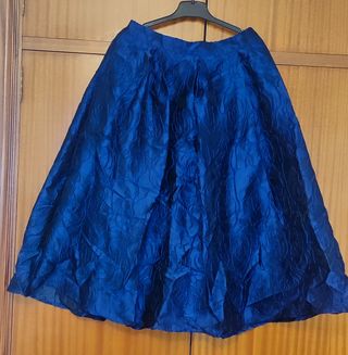 Falda bordada de fiesta