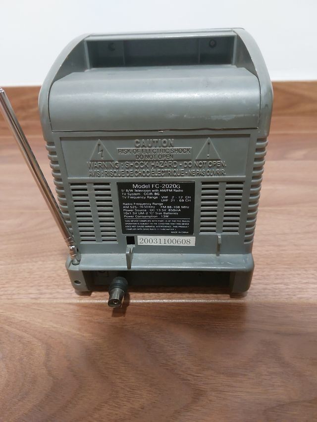 Televisión a pilas Pro Basic