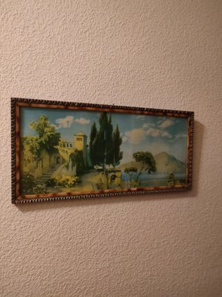 3 JUEGOS DE CUADROS DE COLGAR DECORATIVOS.7cuadros