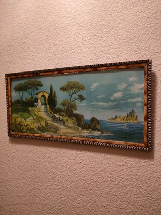 3 JUEGOS DE CUADROS DE COLGAR DECORATIVOS.7cuadros