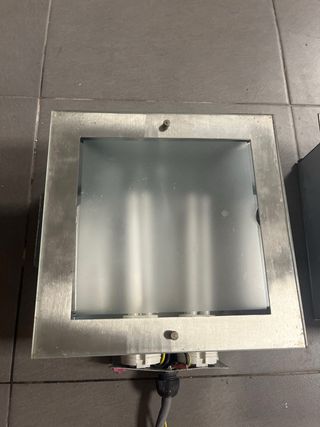 Foco empotrable cocina inox