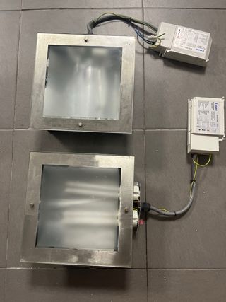 Foco empotrable cocina inox