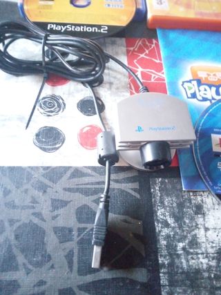 Cámara Eye Toy + Sega Superstars + Play3