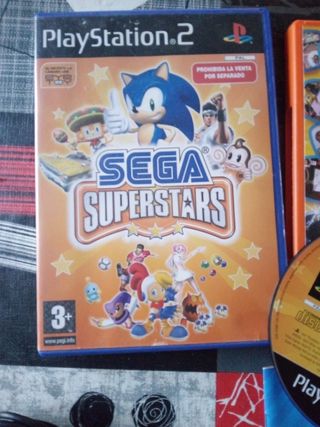 Cámara Eye Toy + Sega Superstars + Play3