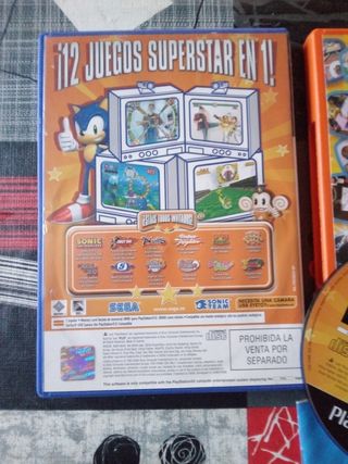 Cámara Eye Toy + Sega Superstars + Play3