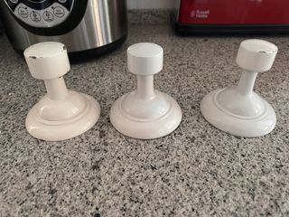 Perchas madera baño