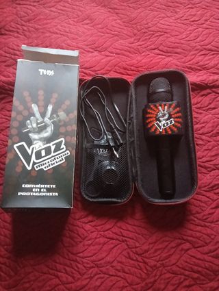 Micrófono " la voz"