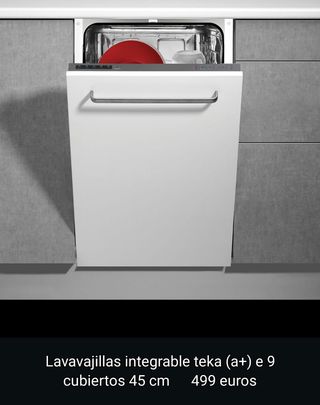 Lavastoviglie da incasso 45