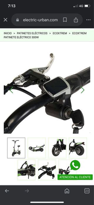 Ecoxtrem 300 w patinete electrico