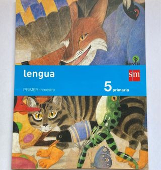 Libro lengua quinto de primaria, savia