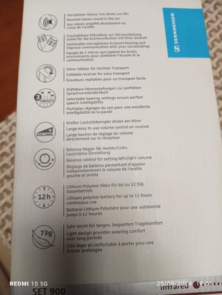 Auriculares inalámbricos tv