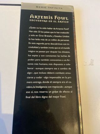 Encuentro en el Artico. ARTEMIS FOWL