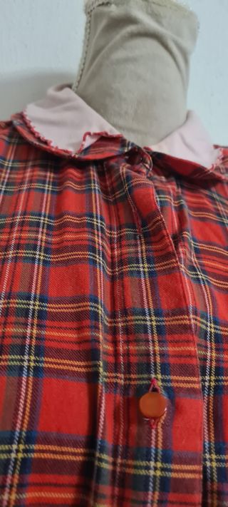 camicia tartan vintage