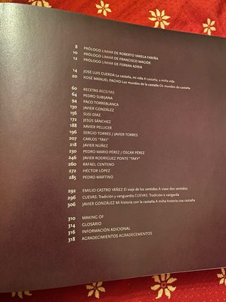 LIBRO DE COCINA LA CASTAÑA PAT. GASTRONOMICO