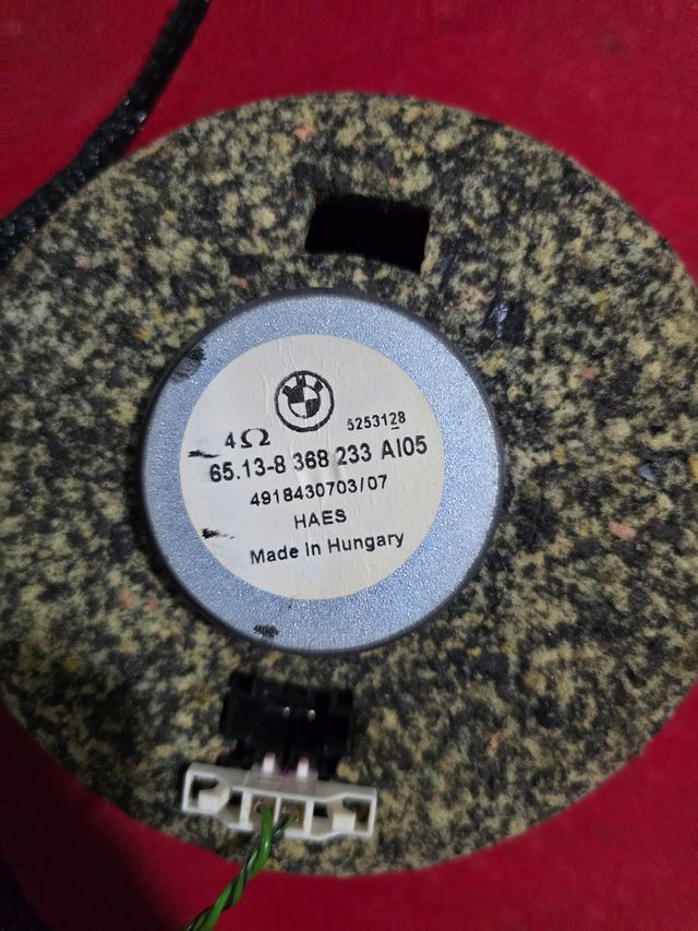 Altavoz,Twitter, Manilla y embellecedor BMW E46