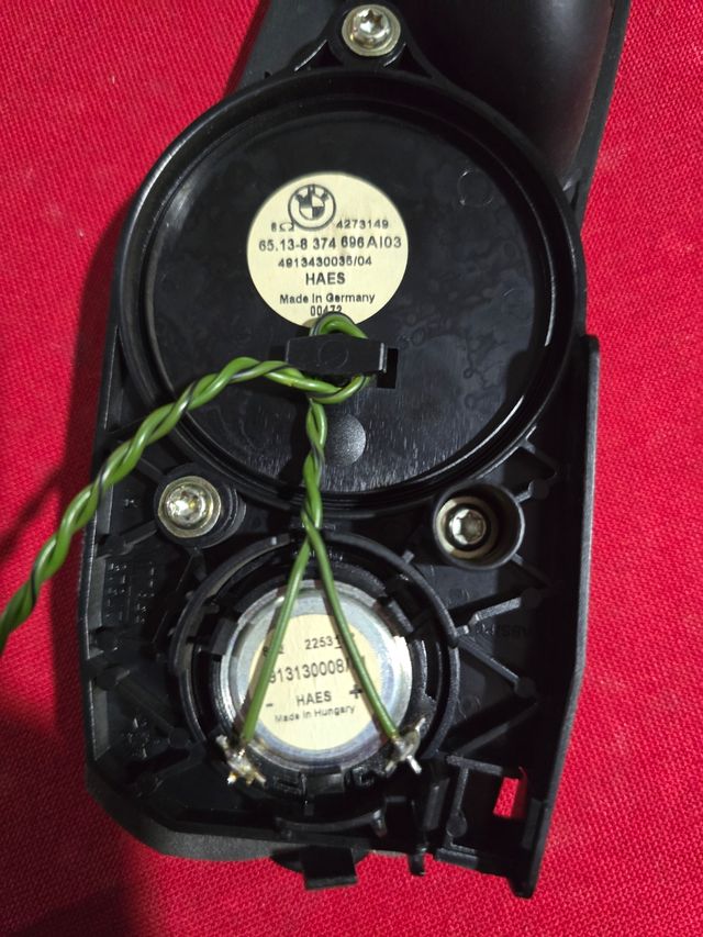 Altavoz,Twitter, Manilla y embellecedor BMW E46